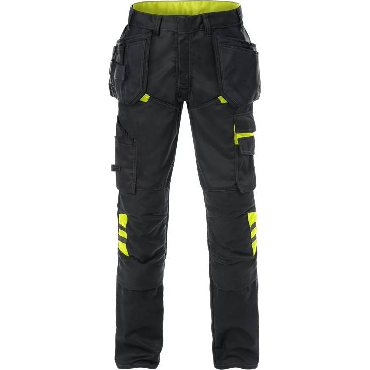 FRISTADS Werkbroek 2595 Stfp Dark Slate Gray Broeken Zwart/hi-vis geel / C44,Zwart/hi-vis geel / C46,Zwart/hi-vis geel / C48,Zwart/hi-vis geel / C50,Zwart/hi-vis geel / C52,Zwart/hi-vis geel / C54,Zwart/hi-vis geel / C56,Zwart/hi-vis geel / C58,Zwart/hi-vis geel / C60,Zwart/hi-vis geel / C62,Zwart/hi-vis geel / C146,Zwart/hi-vis geel / C148,Zwart/hi-vis geel / C150,Zwart/hi-vis geel / C152,Zwart/hi-vis geel / C154,Zwart/hi-vis geel / C156,Zwart/hi-vis geel / D84,Zwart/hi-vis geel / D88,Zwart/hi-vis geel / D