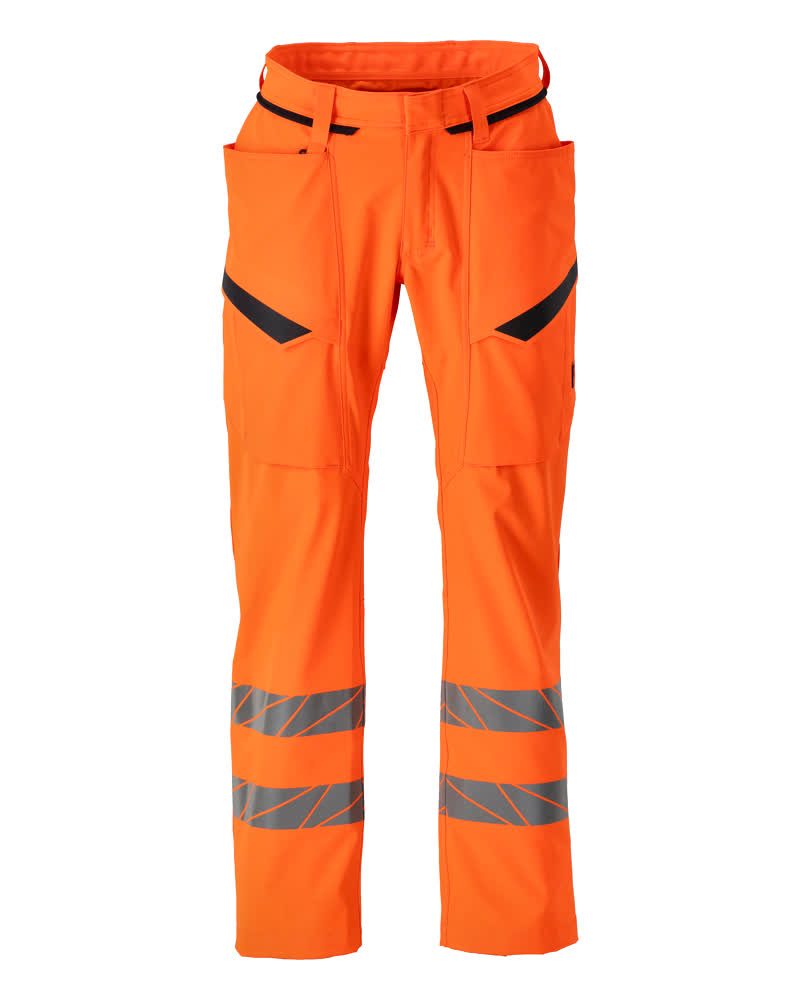 Broek met dijbeenzakken