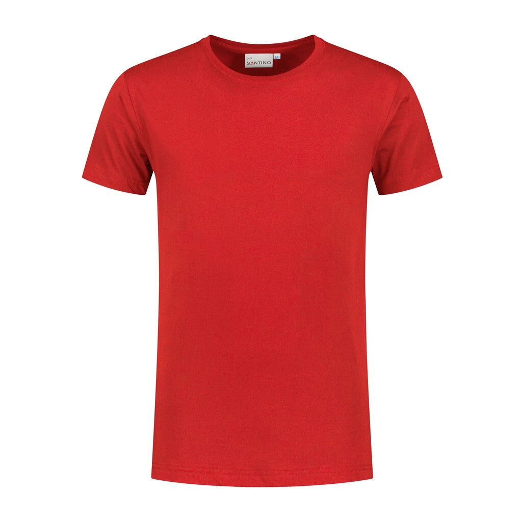 Santino Santino t-shirt Jace C-neck Firebrick T-shirt Red / XS, S, M, L, XL, XXL, 3XL, 4XL, 5XL