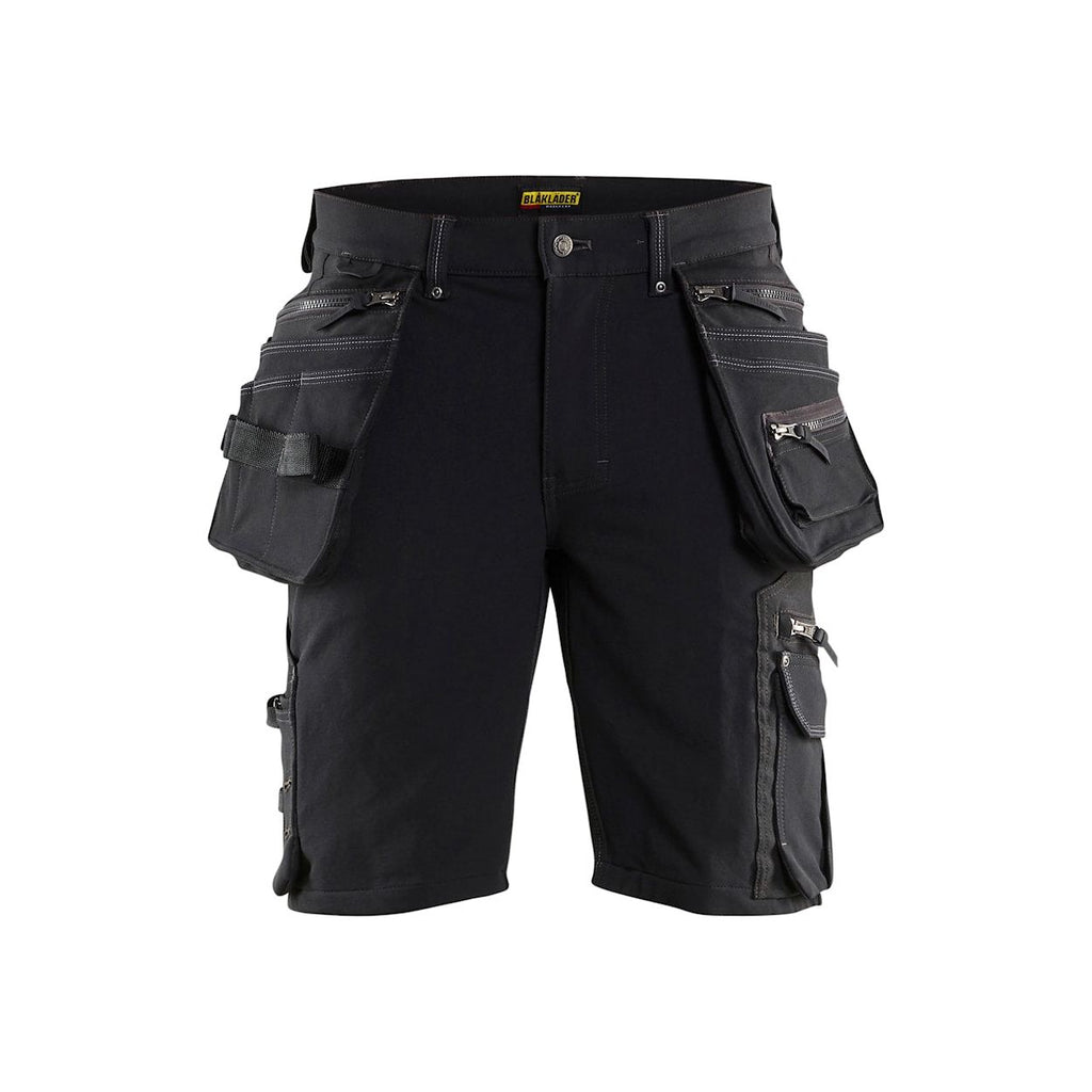 Blåkläder Short 4-Weg Stretch X1900 Black Broeken ZWART / C44,ZWART / C46,ZWART / C48,ZWART / C50,ZWART / C52,ZWART / C54,ZWART / C56,ZWART / C58,ZWART / C60,ZWART / C62