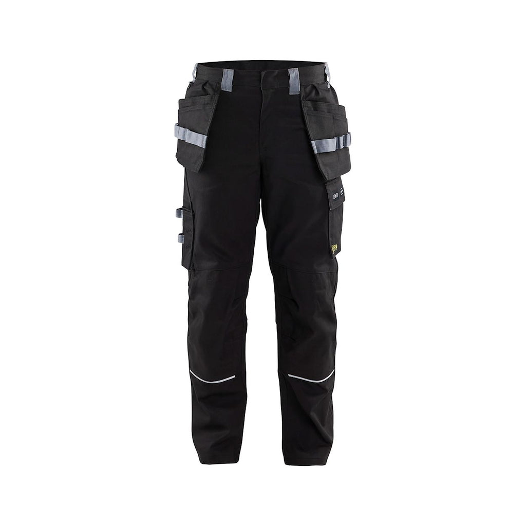 Blåkläder Vlamvertragende Werkbroek Black Vlamvertragende broek ZWART/GRIJS / C46,ZWART/GRIJS / C48,ZWART/GRIJS / C50,ZWART/GRIJS / C52,ZWART/GRIJS / C54,ZWART/GRIJS / C56,ZWART/GRIJS / C58,ZWART/GRIJS / C60,ZWART/GRIJS / C62,ZWART/GRIJS / C64