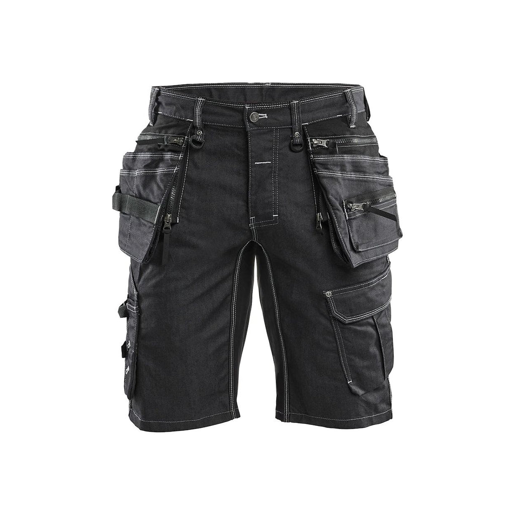 Blåkläder Short Denim Stretch X1900 Dark Slate Gray Broeken ZWART / C44,ZWART / C46,ZWART / C48,ZWART / C50,ZWART / C52,ZWART / C54,ZWART / C56,ZWART / C58,ZWART / C60,ZWART / C62