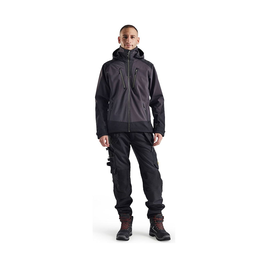 Blåkläder Softshell Werkbroek Dark Slate Gray Broeken ZWART / C44,ZWART / C46,ZWART / C48,ZWART / C50,ZWART / C52,ZWART / C54,ZWART / C56,ZWART / C58,ZWART / C60,ZWART / C62