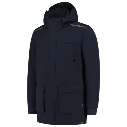 Tricorp Winter Softshell Parka Rewear 402713 Black Jassen Ink / XS,Ink / S,Ink / M,Ink / L,Ink / XL,Ink / XXL,Ink / 3XL