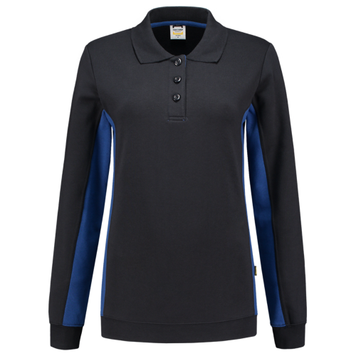 Tricorp Polosweater Bicolor Dames 302002 Dark Slate Gray Sweaters NavyRoyalblue / XS,NavyRoyalblue / S,NavyRoyalblue / M,NavyRoyalblue / L,NavyRoyalblue / XL,NavyRoyalblue / XXL,NavyRoyalblue / 3XL