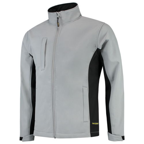 Tricorp Softshell Bicolor 402002 Dark Gray Jassen BlackGrey / XS,BlackGrey / S,BlackGrey / M,BlackGrey / L,BlackGrey / XL,BlackGrey / XXL,BlackGrey / 3XL,BlackLime / XS,BlackLime / S,BlackLime / M,BlackLime / L,BlackLime / XL,BlackLime / XXL,BlackLime / 3XL,BlackOrange / XS,BlackOrange / S,BlackOrange / M,BlackOrange / L,BlackOrange / XL,BlackOrange / XXL,BlackOrange / 3XL,BlackRed / XS,BlackRed / S,BlackRed / M,BlackRed / L,BlackRed / XL,BlackRed / XXL,BlackRed / 3XL,BlackTurquoise / XS,BlackTurquoise / S,