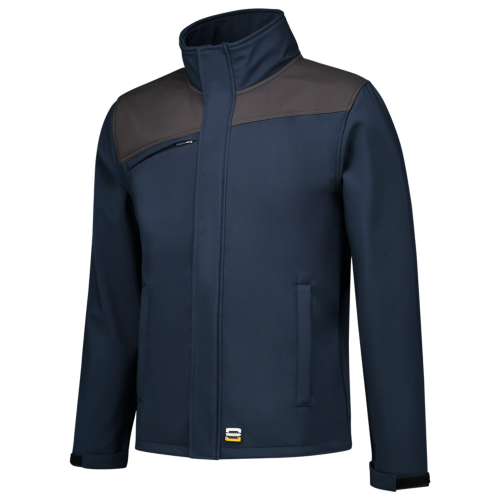 Tricorp Softshell Bicolor Naden 402021 Dark Slate Gray Jassen InkDarkgrey / XS,InkDarkgrey / S,InkDarkgrey / M,InkDarkgrey / L,InkDarkgrey / XL,InkDarkgrey / XXL,InkDarkgrey / 3XL,InkDarkgrey / 4XL