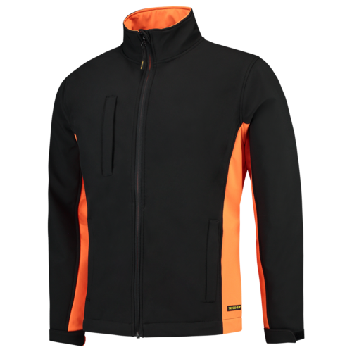 Tricorp Softshell Bicolor 402002 Black Jassen BlackOrange / XS,BlackOrange / S,BlackOrange / M,BlackOrange / L,BlackOrange / XL,BlackOrange / XXL,BlackOrange / 3XL