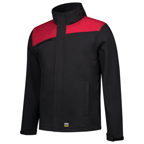 Tricorp Softshell Bicolor Naden 402021 Black Jassen BlackRed / XS,BlackRed / S,BlackRed / M,BlackRed / L,BlackRed / XL,BlackRed / XXL,BlackRed / 3XL,BlackRed / 4XL