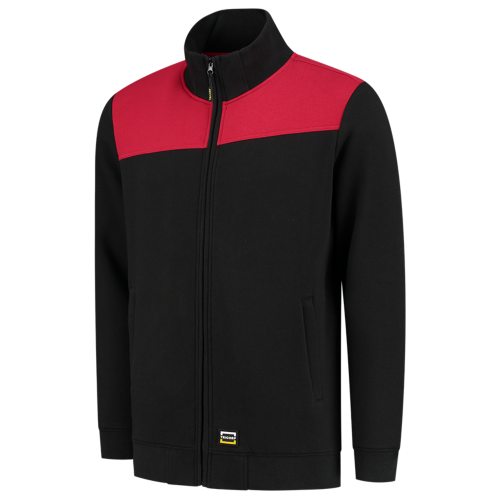 Tricorp Sweatvest Bicolor Naden 302014 Black Sweaters BlackRed / XS,BlackRed / S,BlackRed / M,BlackRed / L,BlackRed / XL,BlackRed / XXL,BlackRed / 3XL