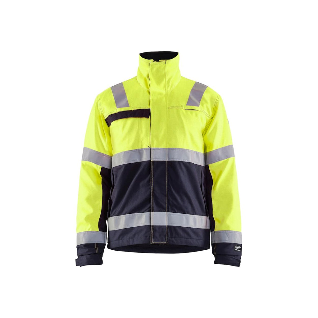 Blåkläder Multinorm Winterjas Inherent Dark Slate Gray Multinorm HIGH VIS GEEL/MARINEBLAUW / XS,HIGH VIS GEEL/MARINEBLAUW / S,HIGH VIS GEEL/MARINEBLAUW / M,HIGH VIS GEEL/MARINEBLAUW / L,HIGH VIS GEEL/MARINEBLAUW / XL,HIGH VIS GEEL/MARINEBLAUW / 2XL,HIGH VIS GEEL/MARINEBLAUW / 3XL