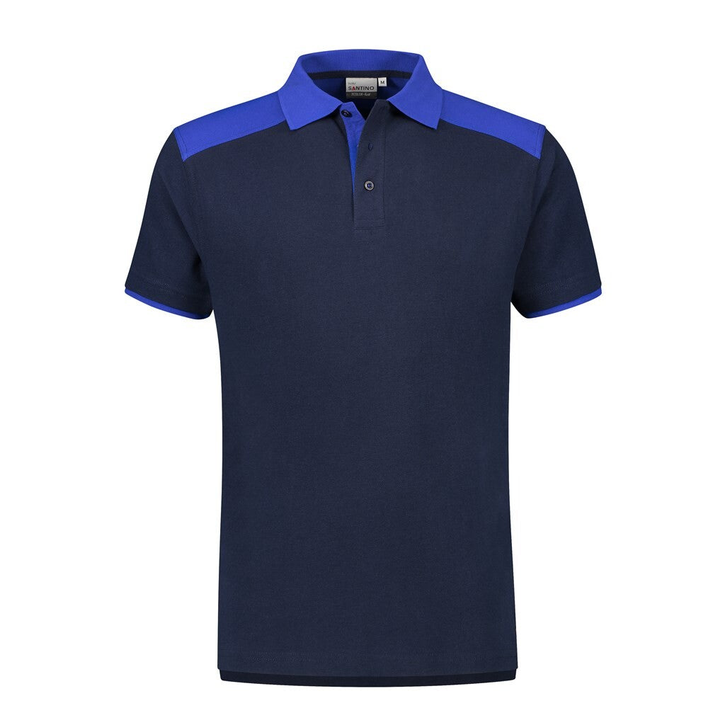 Santino Santino poloshirt Tivoli Dark Slate Gray Poloshirt Real Navy / Royal Blue / XS, S, M, L, XL, XXL, 3XL, 4XL, 5XL