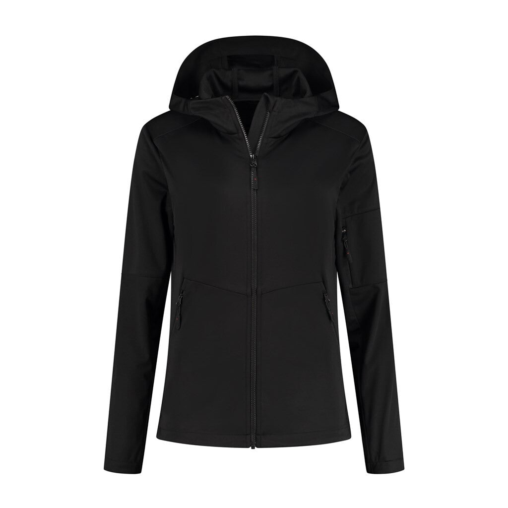 Santino Santino softshell Seattle Ladies Black Softshell Jacket Black / XS, S, M, L, XL, XXL