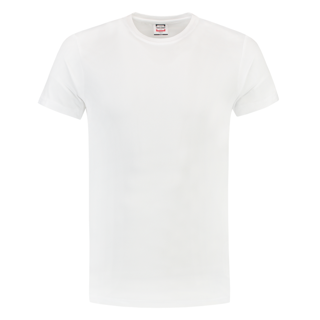 Tricorp T-shirt Cooldry Bamboe Fitted 101003 White Smoke T-shirts White / 3XL,White / 4XL