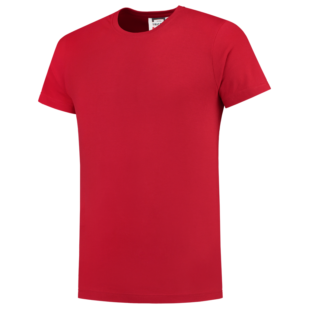 Tricorp T-shirt Fitted 101004 Firebrick T-shirts Red / L,Red / M,Red / S,Red / XL,Red / XS,Red / XXL