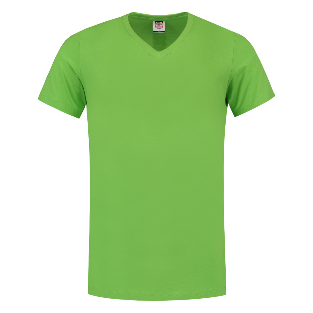 Tricorp T-shirt V Hals Fitted 101005 Yellow Green T-shirts Army / XS,Army / S,Army / M,Army / L,Army / XL,Army / XXL,Black / XS,Black / S,Black / M,Black / L,Black / XL,Black / XXL,Bottlegreen / XS,Bottlegreen / S,Bottlegreen / M,Bottlegreen / L,Bottlegreen / XL,Bottlegreen / XXL,Darkgrey / XS,Darkgrey / S,Darkgrey / M,Darkgrey / L,Darkgrey / XL,Darkgrey / XXL,Greymel / XS,Greymel / S,Greymel / M,Greymel / L,Greymel / XL,Greymel / XXL,Ink / XS,Ink / S,Ink / M,Ink / L,Ink / XL,Ink / XXL,Lime / XS,Lime / S,Li