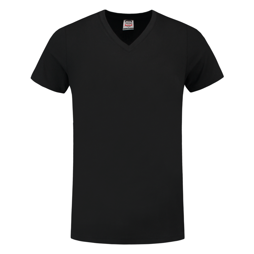 Tricorp T-shirt V Hals Fitted 101005 Black T-shirts Army / XS,Army / S,Army / M,Army / L,Army / XL,Army / XXL,Black / XS,Black / S,Black / M,Black / L,Black / XL,Black / XXL,Bottlegreen / XS,Bottlegreen / S,Bottlegreen / M,Bottlegreen / L,Bottlegreen / XL,Bottlegreen / XXL,Darkgrey / XS,Darkgrey / S,Darkgrey / M,Darkgrey / L,Darkgrey / XL,Darkgrey / XXL,Greymel / XS,Greymel / S,Greymel / M,Greymel / L,Greymel / XL,Greymel / XXL,Ink / XS,Ink / S,Ink / M,Ink / L,Ink / XL,Ink / XXL,Lime / XS,Lime / S,Lime / M,