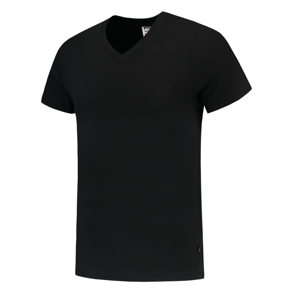 Tricorp T-shirt V Hals Fitted 101005 Black T-shirts Black / L,Black / M,Black / S,Black / XL,Black / XS,Black / XXL