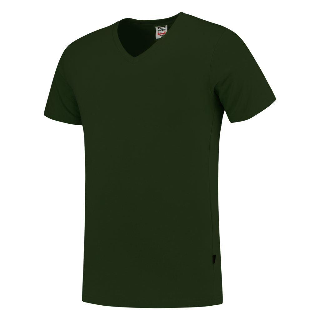 Tricorp T-shirt V Hals Fitted 101005 Black T-shirts Bottlegreen / L,Bottlegreen / M,Bottlegreen / S,Bottlegreen / XL,Bottlegreen / XS,Bottlegreen / XXL