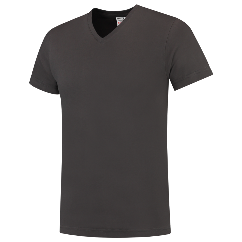 Tricorp T-shirt V Hals Fitted 101005 Dark Slate Gray T-shirts Darkgrey / L,Darkgrey / M,Darkgrey / S,Darkgrey / XL,Darkgrey / XS,Darkgrey / XXL