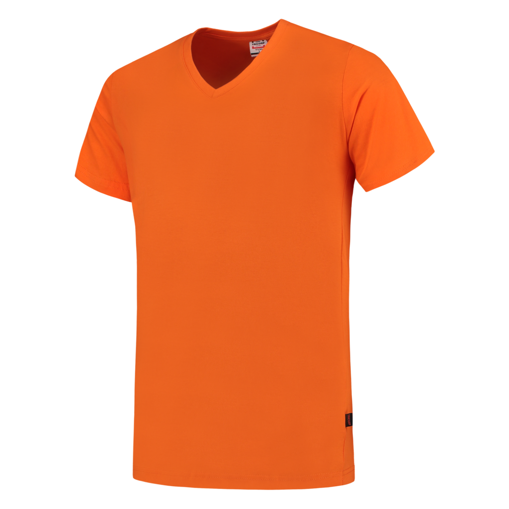 Tricorp T-shirt V Hals Fitted 101005 Chocolate T-shirts Orange / L,Orange / M,Orange / S,Orange / XL,Orange / XS,Orange / XXL