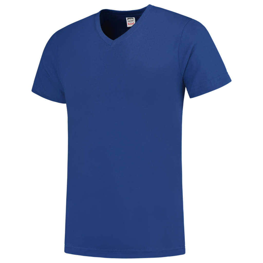 Tricorp T-shirt V Hals Fitted 101005 Dark Slate Blue T-shirts Royalblue / L,Royalblue / M,Royalblue / S,Royalblue / XL,Royalblue / XS,Royalblue / XXL