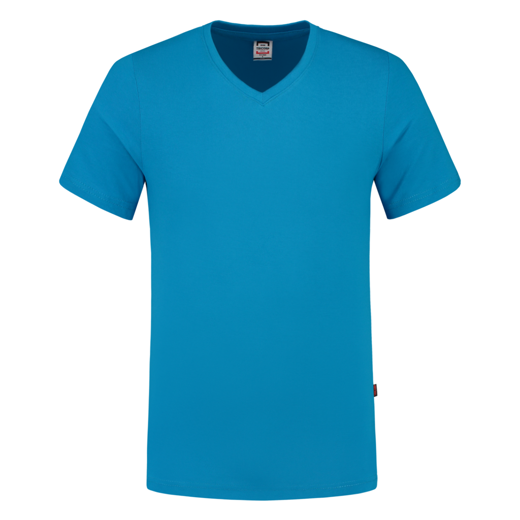 Tricorp T-shirt V Hals Fitted 101005 Dark Cyan T-shirts Army / XS,Army / S,Army / M,Army / L,Army / XL,Army / XXL,Black / XS,Black / S,Black / M,Black / L,Black / XL,Black / XXL,Bottlegreen / XS,Bottlegreen / S,Bottlegreen / M,Bottlegreen / L,Bottlegreen / XL,Bottlegreen / XXL,Darkgrey / XS,Darkgrey / S,Darkgrey / M,Darkgrey / L,Darkgrey / XL,Darkgrey / XXL,Greymel / XS,Greymel / S,Greymel / M,Greymel / L,Greymel / XL,Greymel / XXL,Ink / XS,Ink / S,Ink / M,Ink / L,Ink / XL,Ink / XXL,Lime / XS,Lime / S,Lime 