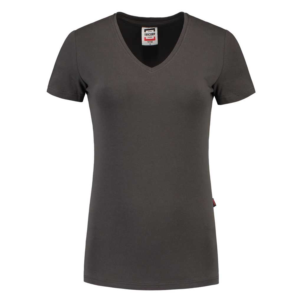 Tricorp T-shirt V Hals Fitted Dames 101008 Dark Slate Gray T-shirts Army / XS,Army / S,Army / M,Army / L,Army / XL,Army / XXL,Black / XS,Black / S,Black / M,Black / L,Black / XL,Black / XXL,Darkgrey / XS,Darkgrey / S,Darkgrey / M,Darkgrey / L,Darkgrey / XL,Darkgrey / XXL,Fuchsia / XS,Fuchsia / S,Fuchsia / M,Fuchsia / L,Fuchsia / XL,Fuchsia / XXL,Ink / XS,Ink / S,Ink / M,Ink / L,Ink / XL,Ink / XXL,Lime / XS,Lime / S,Lime / M,Lime / L,Lime / XL,Lime / XXL,Navy / XS,Navy / S,Navy / M,Navy / L,Navy / XL,Navy / 