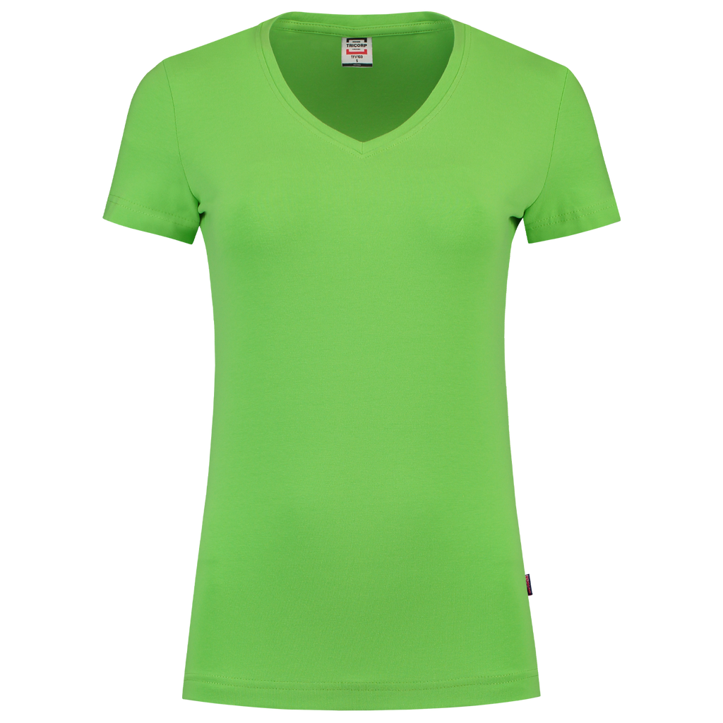 Tricorp T-shirt V Hals Fitted Dames 101008 Yellow Green T-shirts Army / XS,Army / S,Army / M,Army / L,Army / XL,Army / XXL,Black / XS,Black / S,Black / M,Black / L,Black / XL,Black / XXL,Darkgrey / XS,Darkgrey / S,Darkgrey / M,Darkgrey / L,Darkgrey / XL,Darkgrey / XXL,Fuchsia / XS,Fuchsia / S,Fuchsia / M,Fuchsia / L,Fuchsia / XL,Fuchsia / XXL,Ink / XS,Ink / S,Ink / M,Ink / L,Ink / XL,Ink / XXL,Lime / XS,Lime / S,Lime / M,Lime / L,Lime / XL,Lime / XXL,Navy / XS,Navy / S,Navy / M,Navy / L,Navy / XL,Navy / XXL