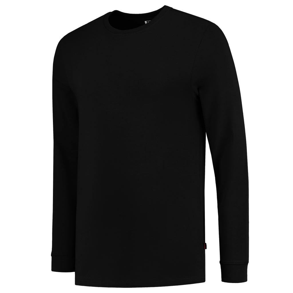 Tricorp T-shirt Lange Mouw 60°C Wasbaar 101015 Black T-shirts Midnightblack / 4XL,Midnightblack / L,Midnightblack / M,Midnightblack / S,Midnightblack / XL,Midnightblack / XS,Midnightblack / XXL