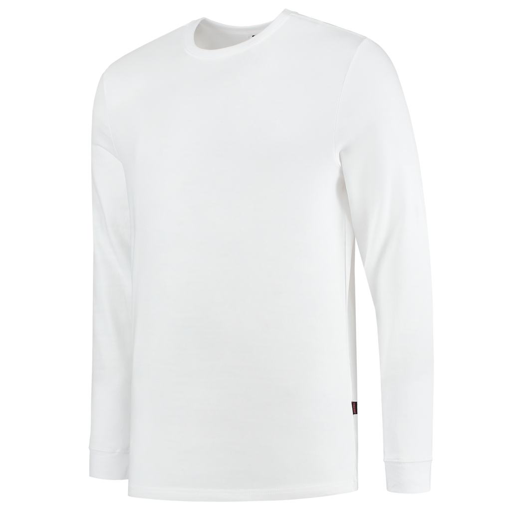 Tricorp T-shirt Lange Mouw 60°C Wasbaar 101015 Lavender T-shirts White / 4XL,White / L,White / M,White / S,White / XL,White / XS,White / XXL