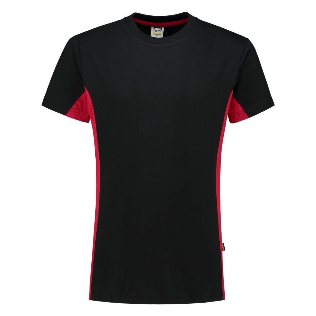 Tricorp T-shirt Bicolor 102004 Black T-shirts BlackRed / 3XL,BlackRed / L,BlackRed / M,BlackRed / S,BlackRed / XL,BlackRed / XS,BlackRed / XXL