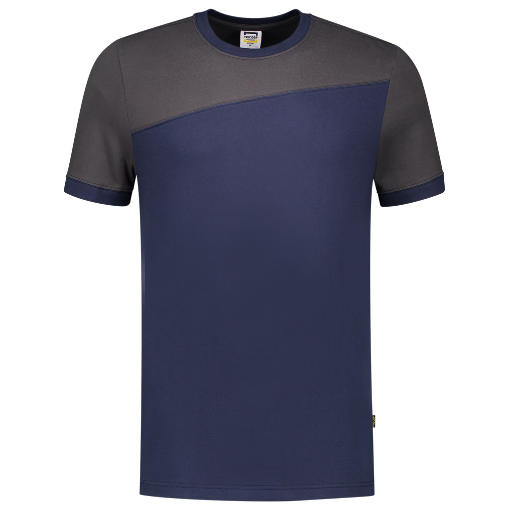 Tricorp T-shirt Bicolor Naden 202006 Dark Slate Gray T-shirts InkDarkgrey / 3XL,InkDarkgrey / L,InkDarkgrey / M,InkDarkgrey / S,InkDarkgrey / XL,InkDarkgrey / XS,InkDarkgrey / XXL