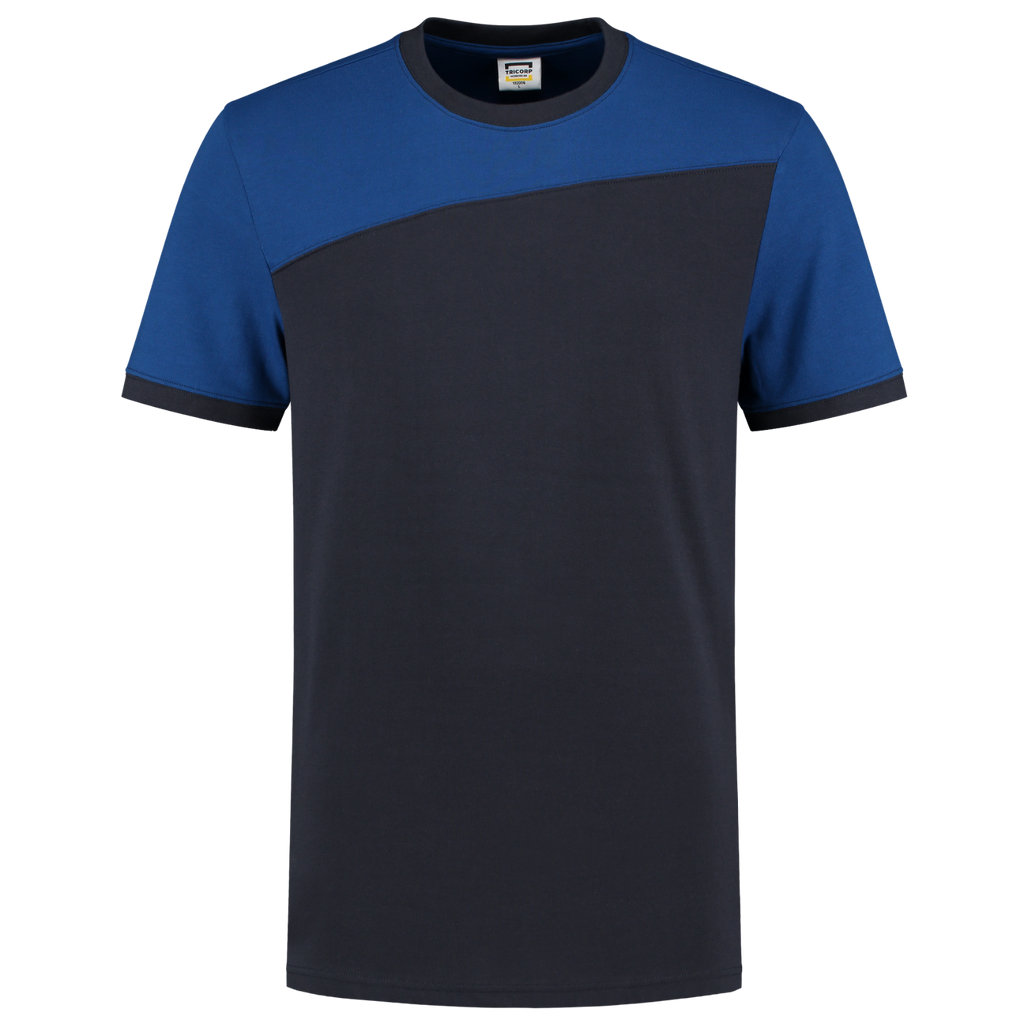 Tricorp T-shirt Bicolor Naden 202006 Dark Slate Gray T-shirts NavyRoyalblue / 3XL,NavyRoyalblue / L,NavyRoyalblue / M,NavyRoyalblue / S,NavyRoyalblue / XL,NavyRoyalblue / XS,NavyRoyalblue / XXL