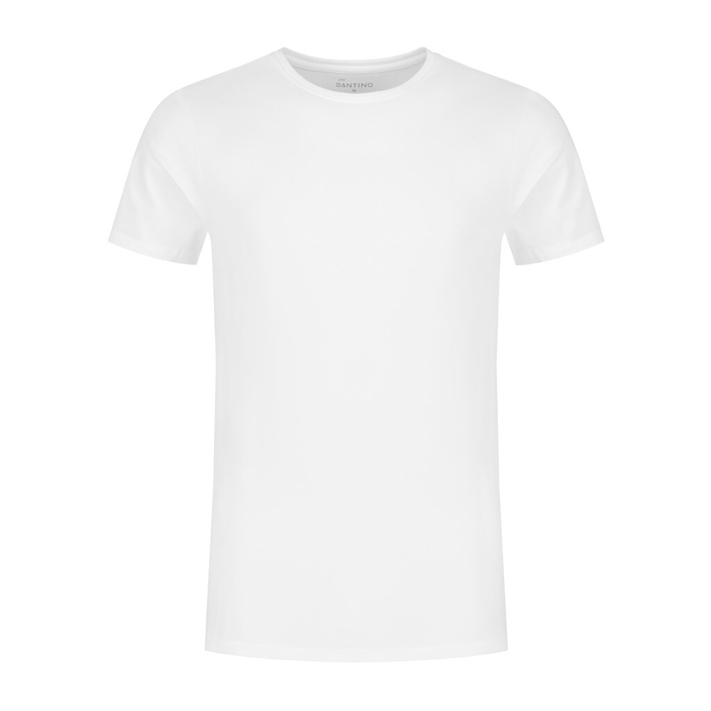 Santino Santino t-shirt Jive C-neck White Smoke T-shirt White / XS, S, M, L, XL, XXL, 3XL