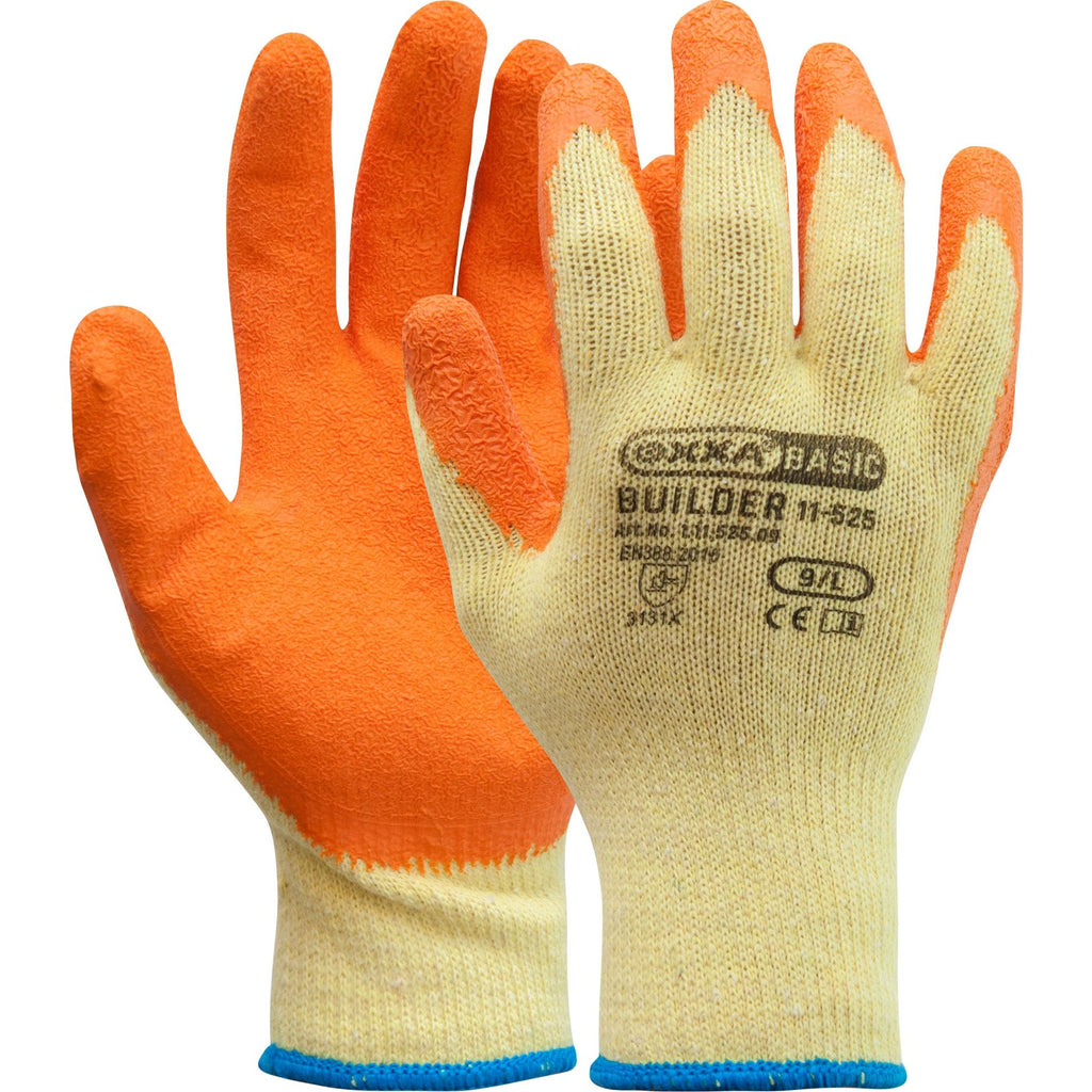 OXXA Basic OXXA® Builder 11-525 handschoen Sandy Brown Handschoen oranje/geel / 8/M,oranje/geel / 9/L,oranje/geel / 10/XL,oranje/geel / 11/XXL