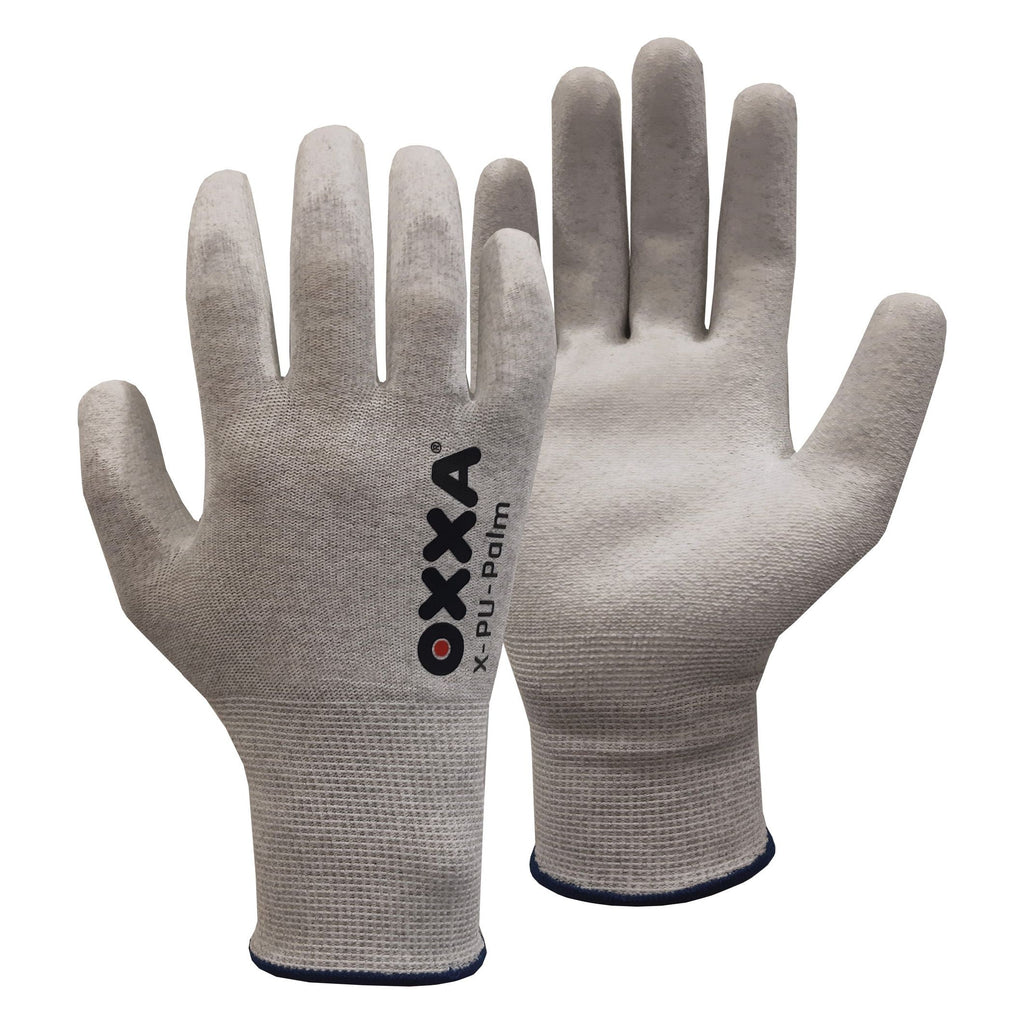 OXXA Premium OXXA® X-PU-Palm 14-103 ESD handschoen Light Slate Gray Handschoen grijs/wit / 7/S,grijs/wit / 8/M,grijs/wit / 9/L,grijs/wit / 10/XL,grijs/wit / 11/XXL
