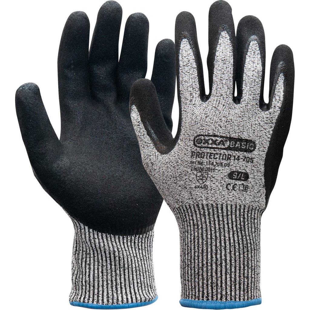 OXXA Basic OXXA® Protector 14-082 handschoen Gray Handschoen zwart/grijs / 8/M,zwart/grijs / 9/L,zwart/grijs / 10/XL,zwart/grijs / 11/XXL