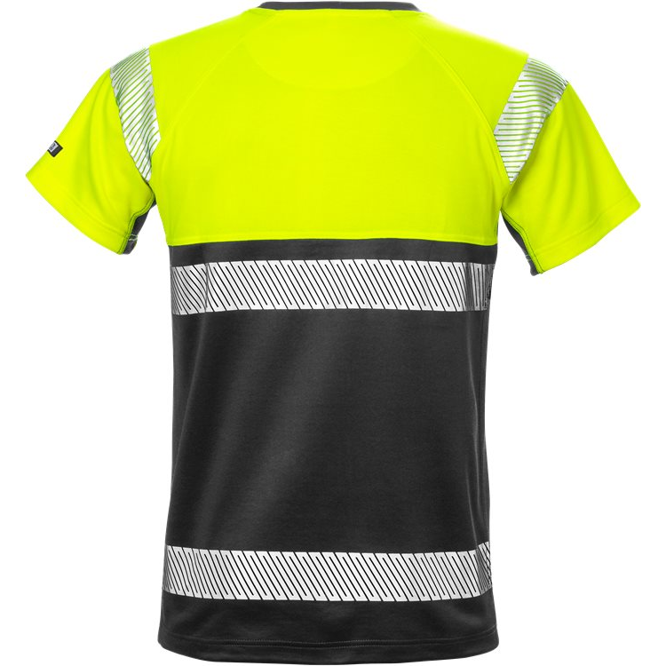 FRISTADS Hi Vis T-Shirt Klasse 1 7518 Thv Yellow T-shirts/Poloshirts Hi-Vis geel/marineblauw / XS,Hi-Vis geel/marineblauw / S,Hi-Vis geel/marineblauw / M,Hi-Vis geel/marineblauw / L,Hi-Vis geel/marineblauw / XL,Hi-Vis geel/marineblauw / 2XL,Hi-Vis geel/marineblauw / 3XL,Hi-Vis geel/marineblauw / 4XL,Hi-Vis geel/zwart / XS,Hi-Vis geel/zwart / S,Hi-Vis geel/zwart / M,Hi-Vis geel/zwart / L,Hi-Vis geel/zwart / XL,Hi-Vis geel/zwart / 2XL,Hi-Vis geel/zwart / 3XL