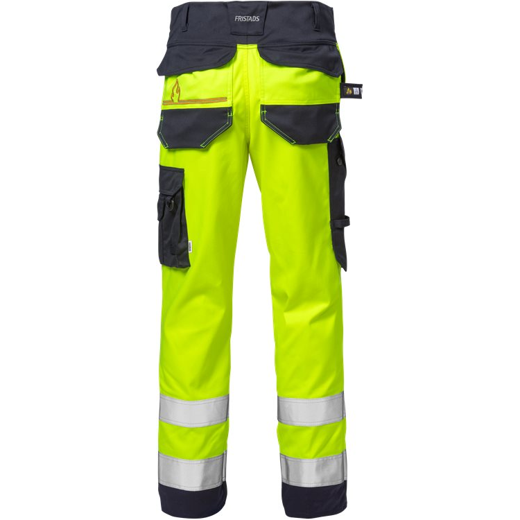 FRISTADS Flamestat Hi Vis Broek Stretch Klasse 2 2161 Athf Dark Slate Gray Broeken Hi-Vis geel/marineblauw / C44,Hi-Vis geel/marineblauw / C46,Hi-Vis geel/marineblauw / C48,Hi-Vis geel/marineblauw / C50,Hi-Vis geel/marineblauw / C52,Hi-Vis geel/marineblauw / C54,Hi-Vis geel/marineblauw / C56,Hi-Vis geel/marineblauw / C58,Hi-Vis geel/marineblauw / C60,Hi-Vis geel/marineblauw / C62,Hi-Vis geel/marineblauw / C146,Hi-Vis geel/marineblauw / C148,Hi-Vis geel/marineblauw / C150,Hi-Vis geel/marineblauw / C152,Hi-Vi