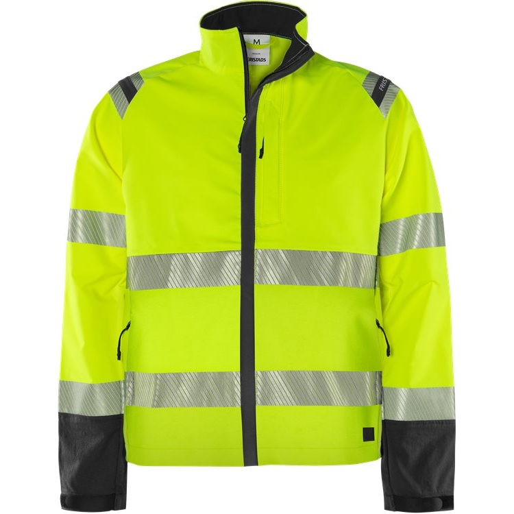 Fristads High vis Green stretch jack klasse 3 4647 GSTP Green Yellow High Vis jacks Hi-Vis Geel/Zwart / XS,Hi-Vis Geel/Zwart / S,Hi-Vis Geel/Zwart / M,Hi-Vis Geel/Zwart / L,Hi-Vis Geel/Zwart / XL,Hi-Vis Geel/Zwart / 2XL,Hi-Vis Geel/Zwart / 3XL,Hi-Vis Geel/Zwart / 4XL