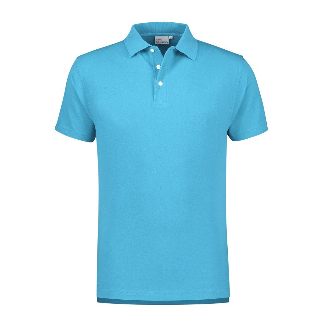 Santino Santino poloshirt Ricardo Medium Turquoise Poloshirt Aqua / XXS, XS, S, M, L, XL, XXL, 3XL, 4XL, 5XL, 7XL