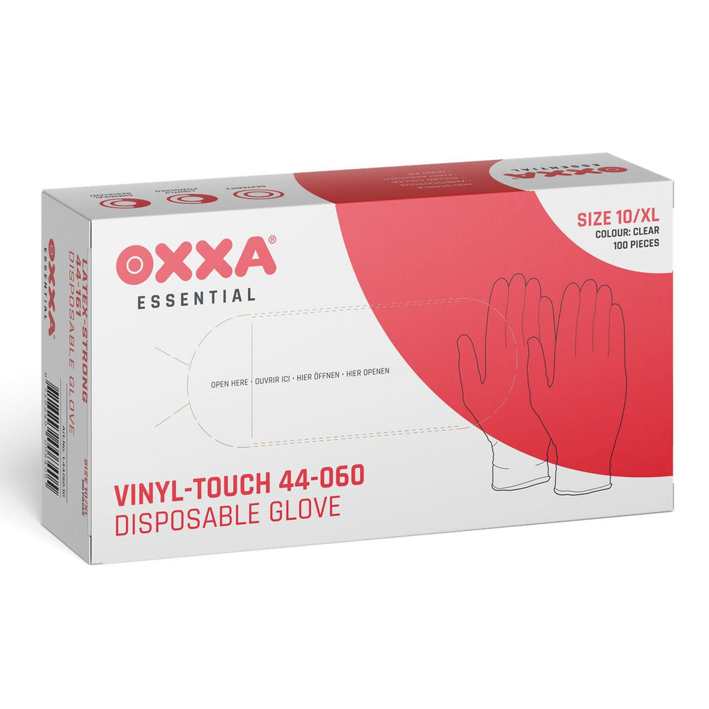 OXXA Essential OXXA® Vinyl-Touch 44-060 handschoen Tomato Handschoen naturel / 7/S,naturel / 8/M,naturel / 9/L,naturel / 10/XL