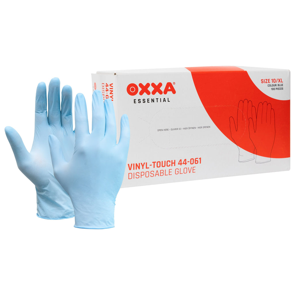 OXXA Essential OXXA® Vinyl-Touch 44-061 handschoen Light Gray Handschoen blauw / 7/S,blauw / 8/M,blauw / 9/L,blauw / 10/XL