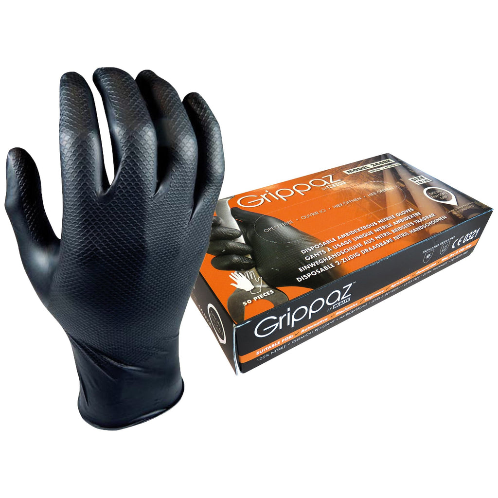 OXXA Premium OXXA® X-Grippaz Pro 44-550 handschoen Dark Slate Gray Handschoen zwart / 7/S,zwart / 8/M,zwart / 9/L,zwart / 10/XL,zwart / 11/XXL,zwart / 12/3XL