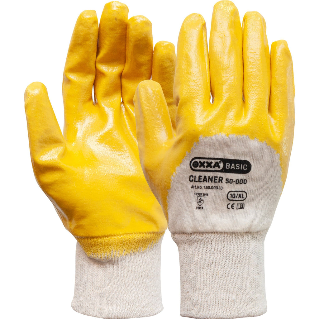 OXXA Basic OXXA® Cleaner 17-022 handschoen Goldenrod Handschoen geel/wit / 7/S,geel/wit / 8/M,geel/wit / 9/L,geel/wit / 10/XL