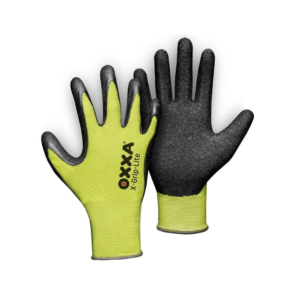 OXXA Premium OXXA® X-Grip-Lite 51-025 handschoen Black Handschoen zwart/geel / 7/S,zwart/geel / 8/M,zwart/geel / 9/L,zwart/geel / 10/XL,zwart/geel / 11/XXL