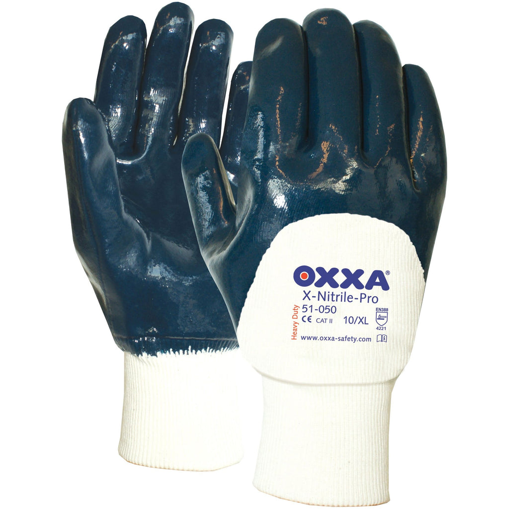 OXXA OXXA® X-Nitrile-Pro 51-050 handschoen White Smoke Handschoen blauw/wit / 8/M,blauw/wit / 9/L,blauw/wit / 10/XL