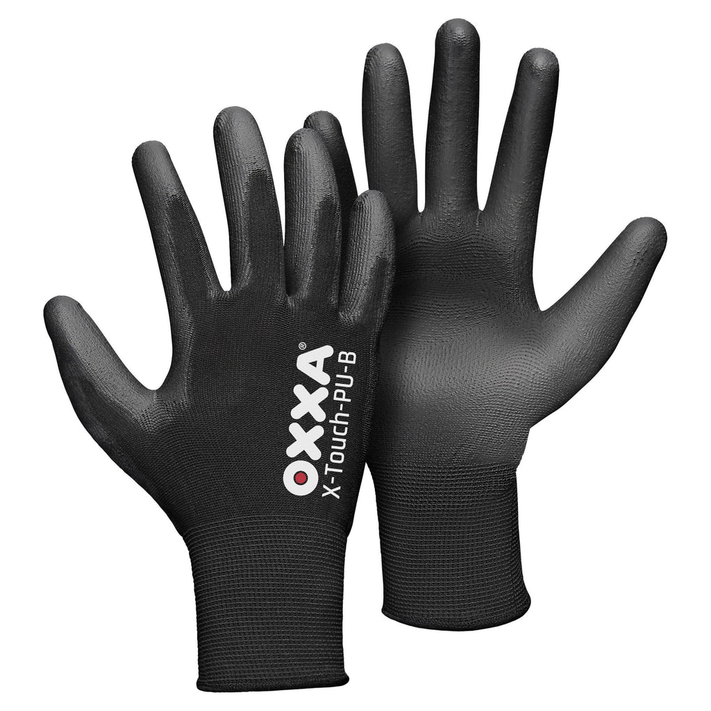 OXXA Premium OXXA® X-Touch-PU-B 51-110 handschoen Dark Slate Gray Handschoen zwart / 7/S,zwart / 8/M,zwart / 9/L,zwart / 10/XL,zwart / 11/XXL
