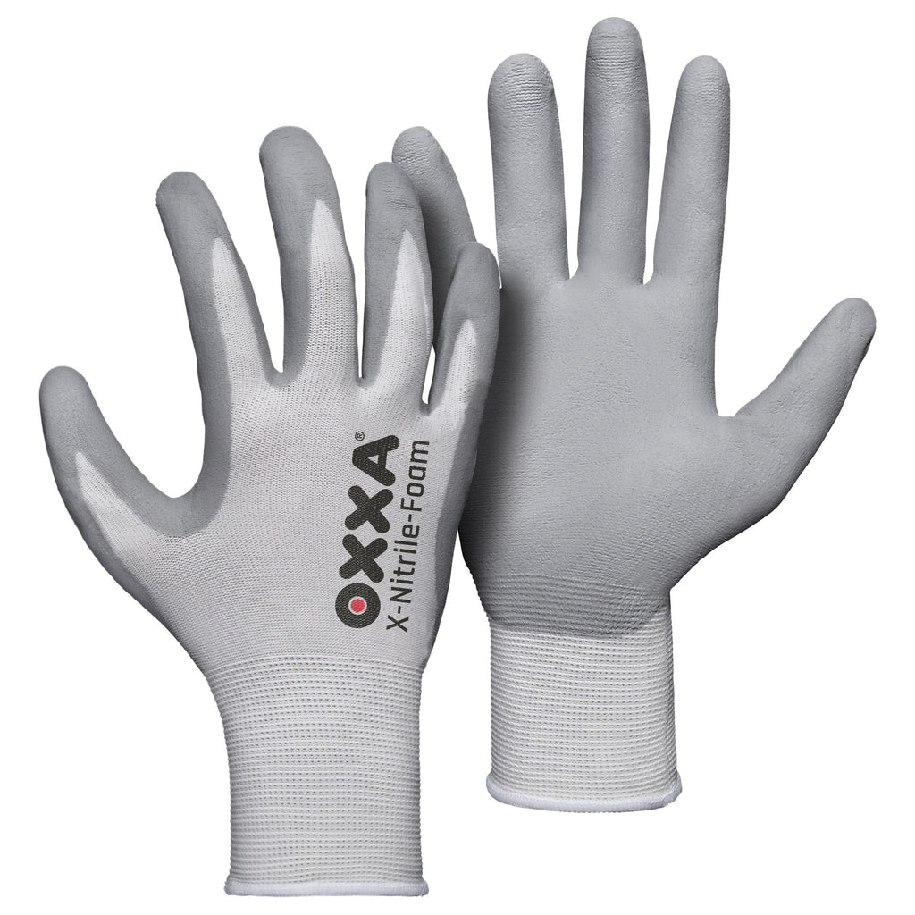 OXXA Premium OXXA® X-Nitrile-Foam 51-280 handschoen Dark Gray Handschoen grijs/wit / 7/S,grijs/wit / 8/M,grijs/wit / 9/L,grijs/wit / 10/XL,grijs/wit / 11/XXL